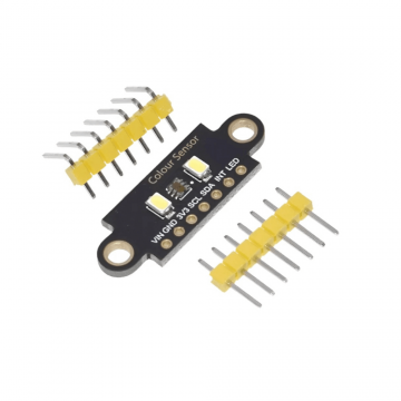 Senzor recunoastere culori RGB TCS34725, 3.3V - 5VDC, I2C