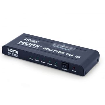 Splitter HDMI Gembird 4K - 1 In / 4 Out, DSP-4PH4-02