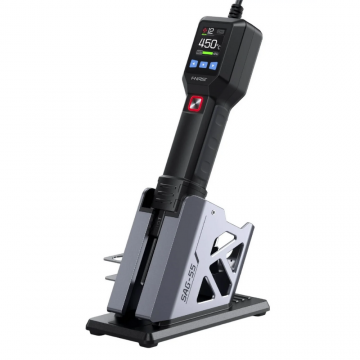 Statie de lipit cu aer cald, 550W, 450  C, afisaj LCD, FNIRSI SAG-55