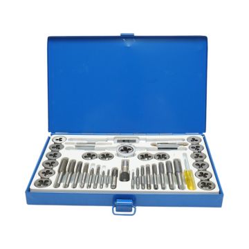 Trusa tarozi si filiere metrice M3-M12mm 40 piese , Cod: BK56550, Breckner Germania