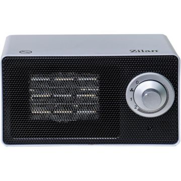 Aeroterma cu 2 Nivele de Incalzire, Putere 1000W, Ceramica, Oprire Automata la Rasturnare, Termostat