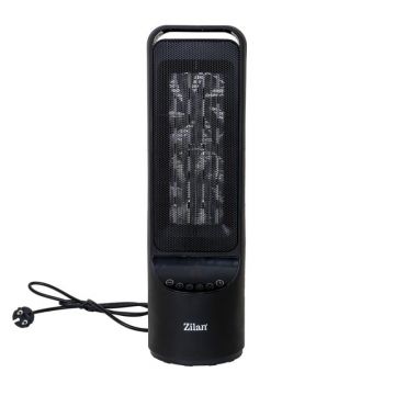 Aeroterma cu Telecomanda, Turn, Putere 2000W, Ceramica, 2 Trepte de Viteza, Timer 12H