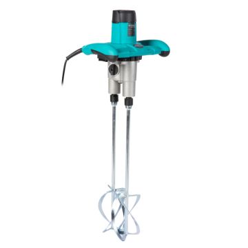 Amestecator materiale constructii Detoolz putere 1800W, 2 palete