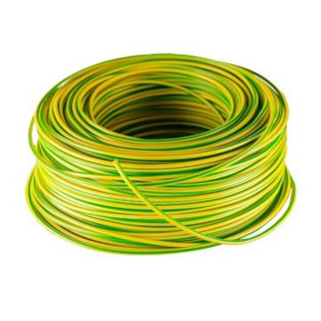 Cablu Electric Tip FY, 2.5 mm x 100 m, Galben si Verde, Z-tools