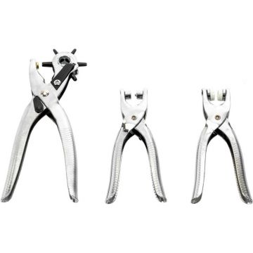 Clesti pentru Perforat, Capsat si Aplicat Inele, 3 Bucati