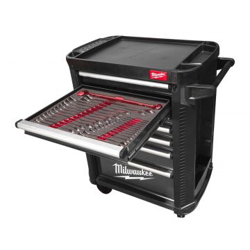 Dulap de scule mobil Toolguard Milwaukee, 7 sertare, metalic, capacitate 45kg, 206 buc, 4932500744