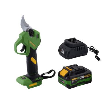 Foarfeca de gradina pe acumulator PARTNERPRO PP-FE3A, 1 x acumulator 20V   3Ah , Brushless , 320 W