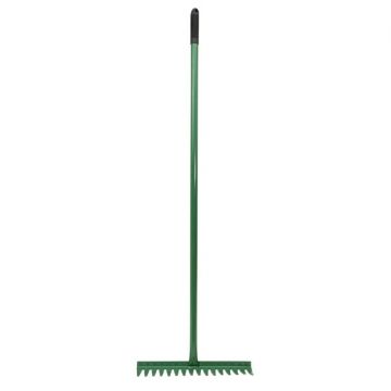 Grebla Metalica, 120 x 40 cm, cu Coada, Verde