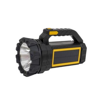 Lanterna Mana, 3 Moduri Intensitate Lumina, Incarcare Solara si USB