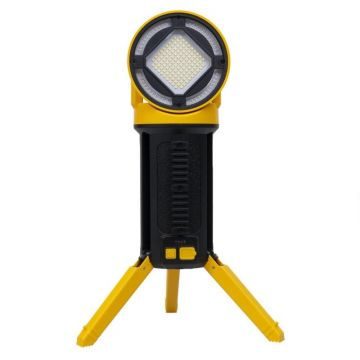 Lanterna Proiector, W5164-2, Suport Trepied si Maner, 5 Moduri de Iluminat