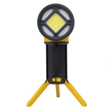 Lanterna Proiector, W5165-3, Suport Trepied si Maner, 5 Moduri de Iluminat