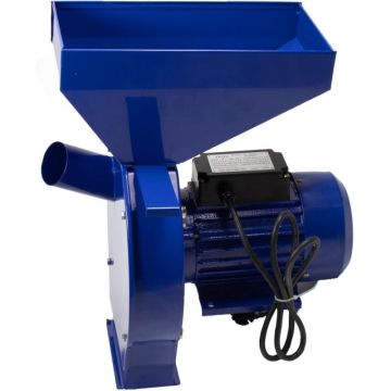 Moara Electrica pentru Macinat Cereale, 2.5 kW, Albastru, Z-tools