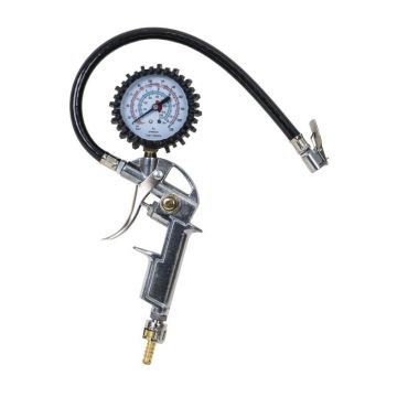 Pistol Aer Comprimat, 15 Bar, cu Manometru