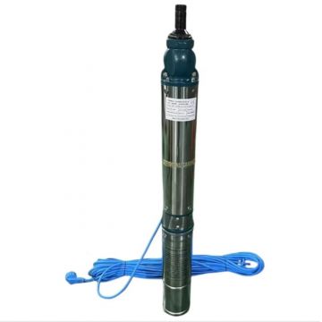 Pompa de apa submersibila de mare adancime, 1.5kW, Bobinaj cupru, Inaltime refulare 140m, Debit 8mc h, Cablu 30m