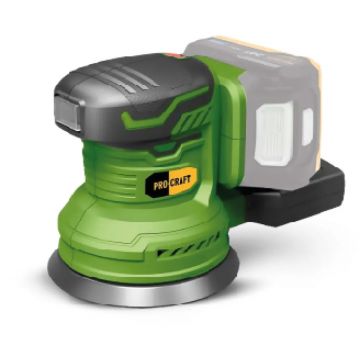 PX20BL Masina de slefuit excentrica pe acumulator (fara acumulator si incarcator) PROCRAFT Brushless , 6000 ,   13.000 rpm