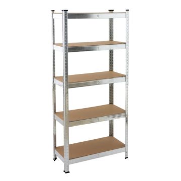 Raft Galvanizat 90Wx45Dx180Hcm pentru depozitare din otel ROTOR