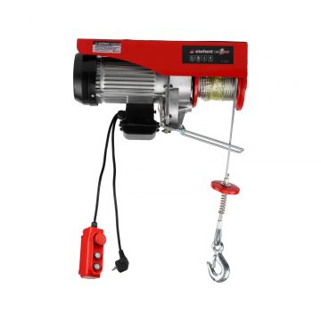 Troliu electric (palan electric) ELEFANT ETP1000, 1600 W, 1000 kg. 20 M CABLU