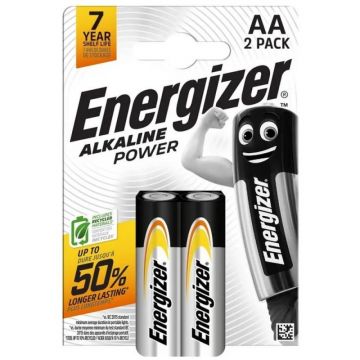Baterie Alcalina Energizer, R6, 2 Bucati