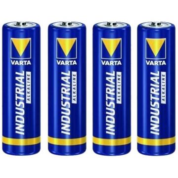 Baterie Varta Longlife AA / LR06, 1.5V, Alcalina, 4 Bucati