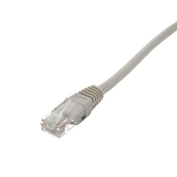 Cablu UTP Well, Cat 5e, Patch Cord, 20m, Gri