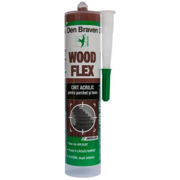 Chit Acrilic pentru Parchet Woodflex, Wenge, 280 ml, Den Braven