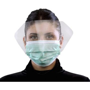 Ecran Masca pentru Protectie Ochi, Autoadeziv, 30 x 13 cm, 10 Bucati