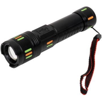 Lanterna de Mana LED 621, Metal, 5 Moduri de Intensitate a Luminii, USB, Z-tools