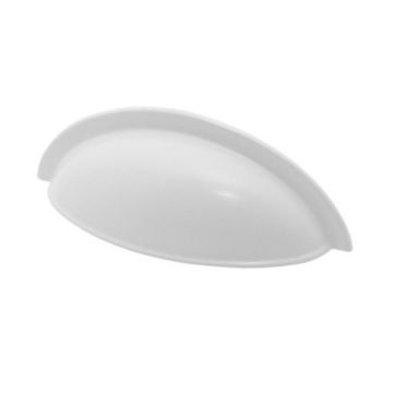 Maner Scoica Model Irem, 64 mm, Finisaj Alb