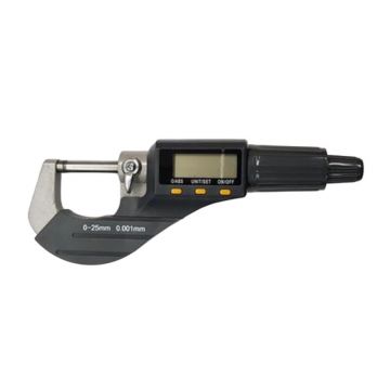 Micrometru, 0 - 25 mm, Metal, Zilan