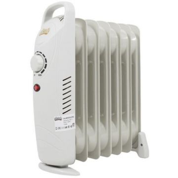 Mini Calorifer Electric cu Ulei Victronic, 6 Elementi, 800 W, Radiator Slimline
