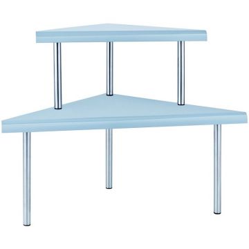 Raft Metalic pentru Bucatarie, 2 Nivele, Blueberg Gr749