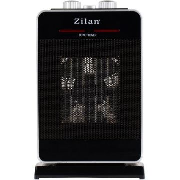 Set 2 x Aeroterma cu 2 Trepte de Reglare, Putere 2000W, Termostat Reglabil, Ceramica, Functie Oscilatie