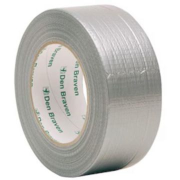 Set 2 x Banda Ultra Rezistenta Argintie, pentru Lipit, 50 mm x 25 m, Den Braven