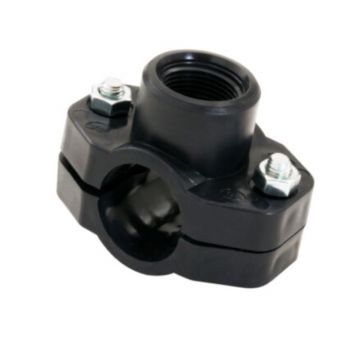 Set 2 x Bratara cu Filet Interior, 25 x 1/2 Inch, pentru Teava Neagra, Z-tools