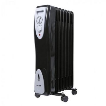 Set 2 x Calorifer cu 9 Elementi, Putere 2000W, Termostat Reglabil