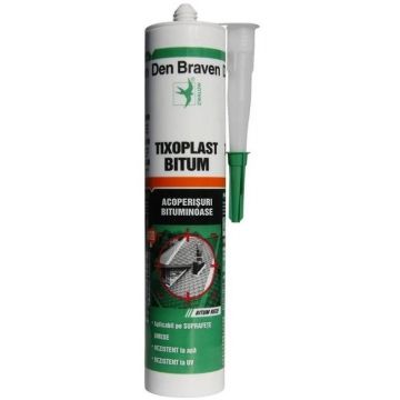 Set 2 x Izolant Bituminos pentru Acoperisuri Tixoplast Bitum, 280 ml, Den Braven