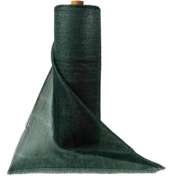 Set 2 x Plasa de Umbrire, 1.7 m x 25 m, Umbrire 45 %, Protectie UV, 85 g / mp, Zilan