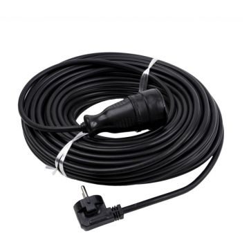 Set 2 x Prelungitor din Cauciuc, 3 x 2.5 mmp, cu Cupla si Stecher, 20 m, Z-tools