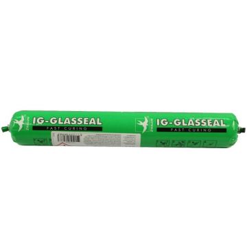 Set 2 x Silicon Ig. Glasseal, Negru, 600 ml
