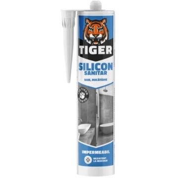 Silicon Sanitar Alb, Tiger, 260 ml