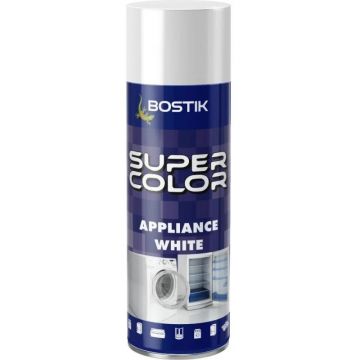 Vopsea Spray Efect Smalt Alb, pentru Reabilitare Suprafete, Bostik, 400 ml