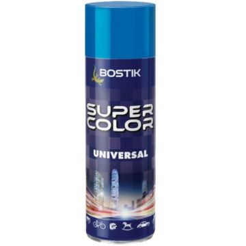 Vopsea Spray Universala Albastru Cer, pentru Retus, RAL 5015, Bostik, 400 ml