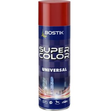 Vopsea Spray Universala Rosu Ruby, pentru Retus, RAL 3003, Bostik, 400 ml