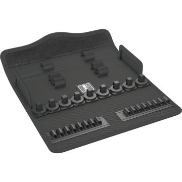 9462 Textile Box for 8003 Zyklop B 29, empty, tool box (black, for ratchet and socket wrench set)