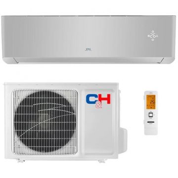 Aparat aer conditionat Supreme Continental CH-S12FTXAL-SC Inverter 12000BTU Clasa A+++/A+++ Wi-Fi Argintiu