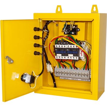 Automatizare pentru Generatoare Trifazate Seria FD 4 poli ATS400 13.8Vcc Galben