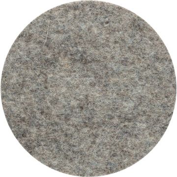 Bosch felt polishing disc soft / fine, 128mm (5 pieces, for eccentric sanders)