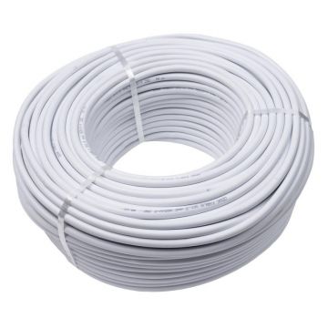 Cablu Electric Simplu Alb, 3 x 1.5 x 100 m, Clasa de Protectie A++