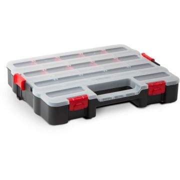 Cutie Organizatoare 10245C 373 x 470 x 80MM Negru/Alb/Rosu