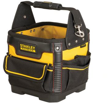 Geanta de Depozitare Deschisa cu Buzunare Exterioare Fatmax 1-93-952 29 x 29 x38cm Negru/Galben